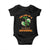 Funny Halloween Costume Showgirl Baby Onesie The Life of A Showghoul Slay Skeleton Girl TS10 Black Print Your Wear