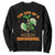 Funny Halloween Costume Showgirl Sweatshirt The Life of A Showghoul Slay Skeleton Girl TS10 Black Print Your Wear