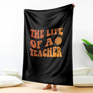 The Life Of A Teacher Throw Blanket In My Teacher Era Concert TS10 Print Your Wear