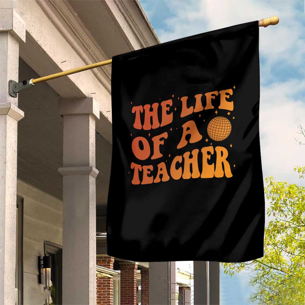The Life Of A Teacher Garden Flag In My Teacher Era Concert TS10 Print Your Wear