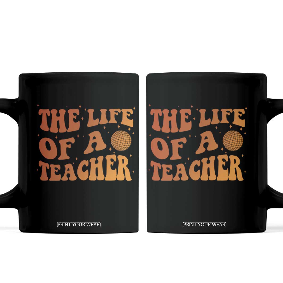 The Life Of A Teacher Coffee Mug In My Teacher Era Concert TS10 Black Print Your Wear