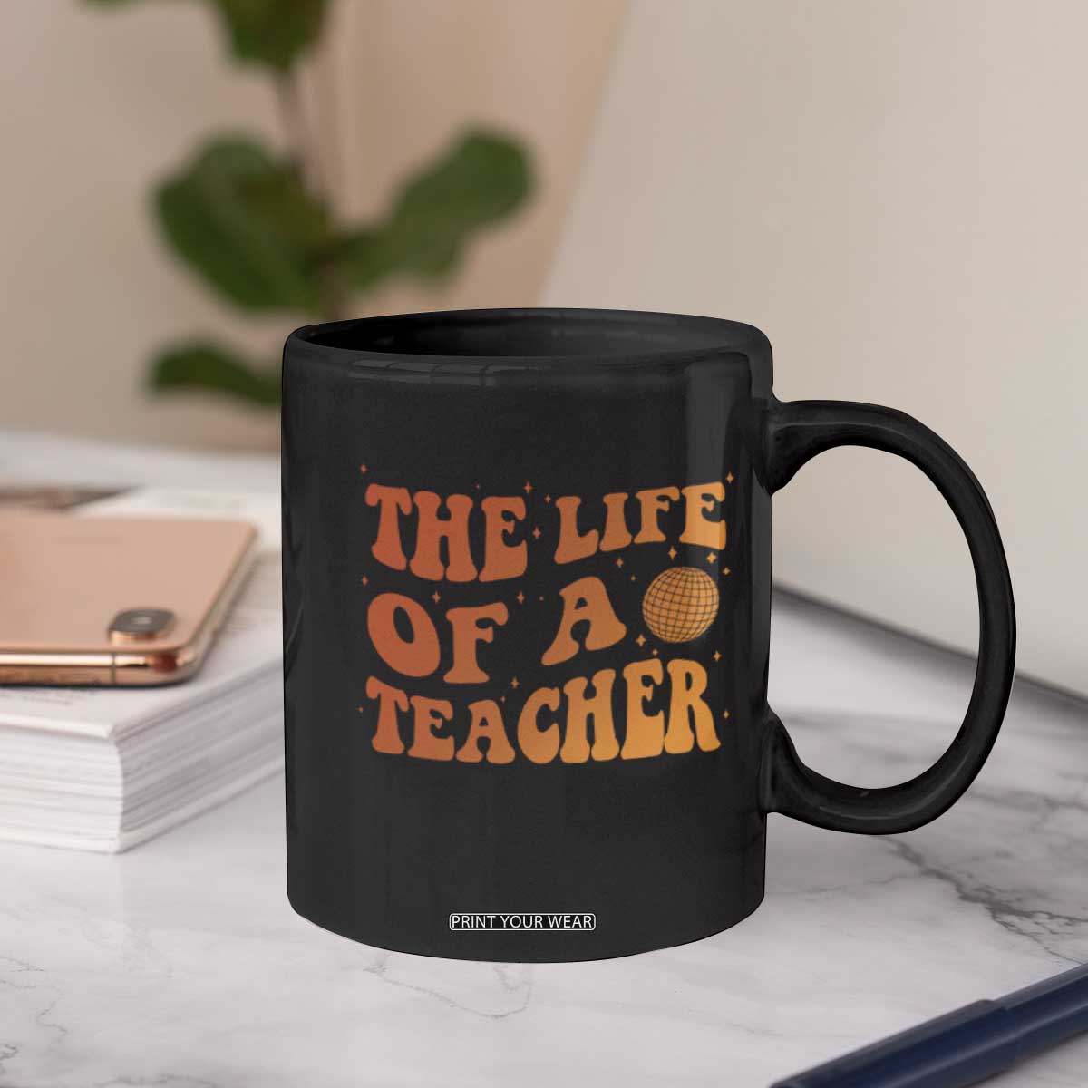 The Life Of A Teacher Coffee Mug In My Teacher Era Concert TS10 Print Your Wear