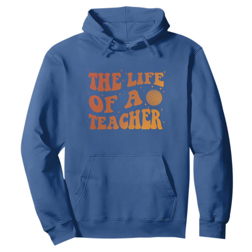 The Life Of A Teacher Hoodie In My Teacher Era Concert TS10 Royal Blue Print Your Wear
