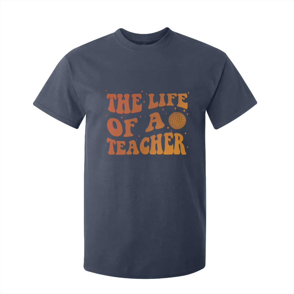 The Life Of A Teacher T Shirt For Kid In My Teacher Era Concert TS10 Navy Print Your Wear