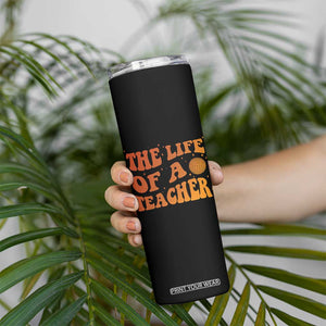 The Life Of A Teacher Skinny Tumbler In My Teacher Era Concert TS10 Print Your Wear
