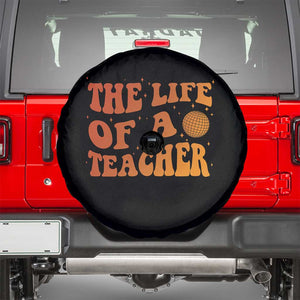 The Life Of A Teacher Spare Tire Cover In My Teacher Era Concert TS10 Black Print Your Wear