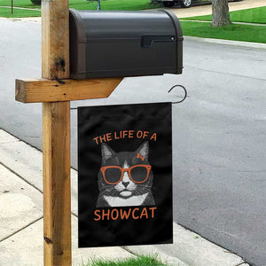 The Life Of A Showcat Garden Flag Funny Cat Showgirl Era TS10 Print Your Wear