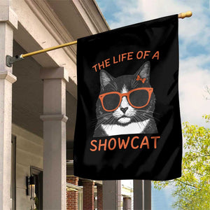 The Life Of A Showcat Garden Flag Funny Cat Showgirl Era TS10 Print Your Wear