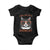 The Life Of A Showcat Baby Onesie Funny Cat Showgirl Era TS10 Black Print Your Wear