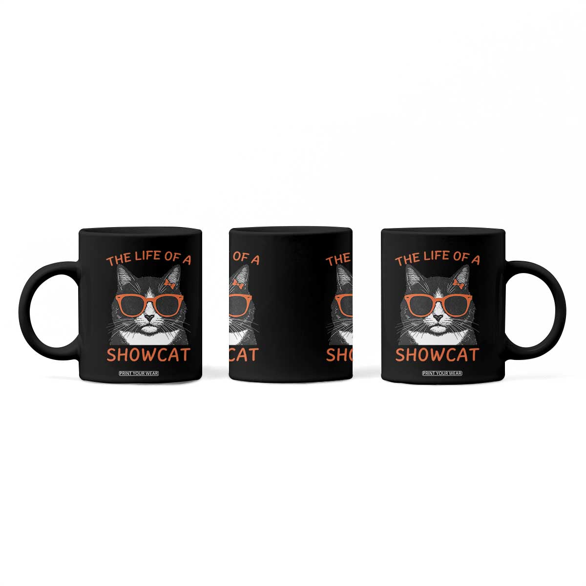 The Life Of A Showcat Coffee Mug Funny Cat Showgirl Era TS10 Print Your Wear