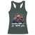 Christmas Santa Monster Truck Racerback Tank Top American Offroad Xmas Boys Kids Toddler Youth TS10 Dark Forest Green Print Your Wear