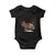 Thanksgiving Turkey Baby Onesie Riding Monster Truck Boys Kids TS10 Black Print Your Wear