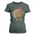Funny Thanksgiving T Shirt For Women Turkey Women Girl Leopard Print Autumn Fall TS10 Dark Forest Green Print Your Wear
