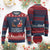 Christmas Moo Deng Knit Sweatshirt Moo-deng For Everybody Funny Xmas Santa - Print Your Wear