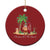 Hawaii Christmas Ornament Christmas On The Beach Holiday Xmas Palm Tree TS10 Print Your Wear