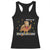 Turkey Cat Racerback Tank Top Funny Thanksgiving Meow TS10 Black Print Your Wear