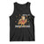 Turkey Cat Tank Top Funny Thanksgiving Meow TS10 Black Print Your Wear