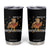 Turkey Cat Tumbler Cup Funny Thanksgiving Meow TS10 Black Print Your Wear