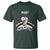 Funny Thanksgiving T Shirt Turkey Moo Cow Farmer Gift TS10 Dark Forest Green Print Your Wear