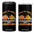 Autumn Teacher 4 in 1 Can Cooler Tumbler Retro Fall In Love With Learning Thanksgiving Pumpkin TS10 One Size: 16 oz Black Print Your Wear