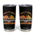 Autumn Teacher Tumbler Cup Retro Fall In Love With Learning Thanksgiving Pumpkin TS10 Black Print Your Wear