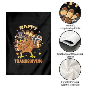 Funny Thanksgiving Garden Flag Dabbing Gamer Turkey TS10 Print Your Wear