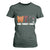 Funny Thanksgiving T Shirt For Women WTF Wine Turkey Family TS10 Dark Forest Green Print Your Wear