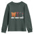 Funny Thanksgiving Youth Sweatshirt WTF Wine Turkey Family TS10 Dark Forest Green Print Your Wear