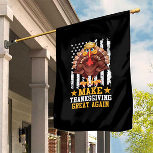 Funny Trump Thanksgiving Garden Flag Make Thanksgiving Great Again Trump Turkey US Flag TS10 Print Your Wear