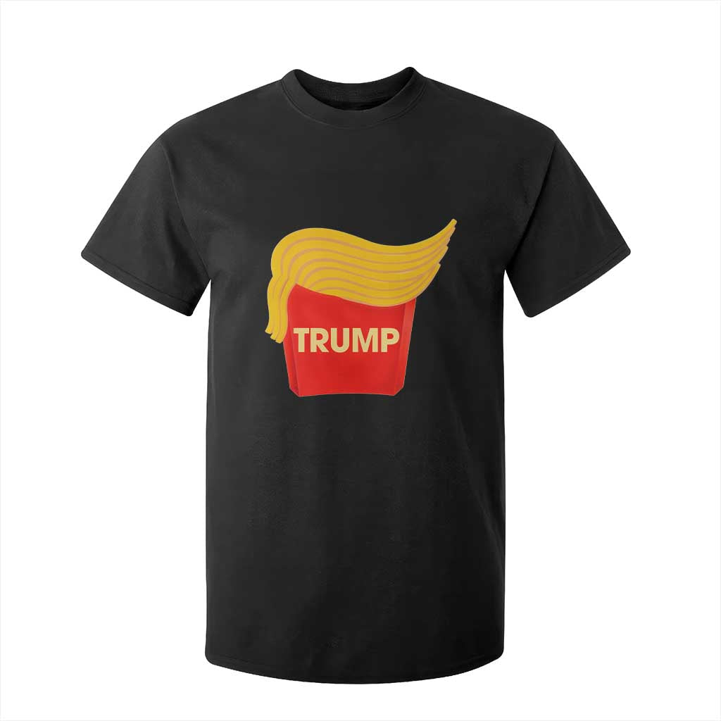 Funny Trump Fries T Shirt For Kid Mac Daddy Gift for Republican TS10 Black Print Your Wear
