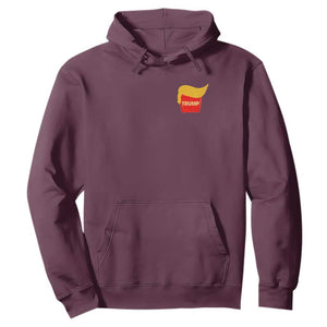 Funny Trump Fries Hoodie Mac Daddy Republican Gifts TS10 Maroon Print Your Wear