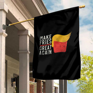 Funny Fries Garden Flag Vintage Make Fries Great Again TS10 Print Your Wear