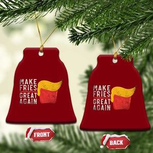 Funny Fries Ceramic Ornament Vintage Make Fries Great Again TS10 Print Your Wear