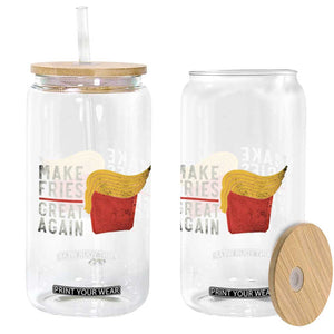 Funny Fries Glass Can Vintage Make Fries Great Again TS10 Print Your Wear