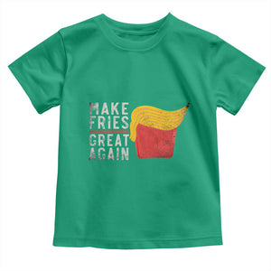 Funny Fries Toddler T Shirt Vintage Make Fries Great Again TS10 Irish Green Print Your Wear