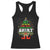 Too Hot Ugly Christmas Sweaters Racerback Tank Top Funny Xmas Elf TS10 Black Print Your Wear