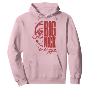 Christmas Santa Hoodie Fun Retro Big Nick Energy TS10 Light Pink Print Your Wear