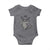 Vintage Raccoon Cowboy Baby Onesie Cowgirl Trash Panda Western Country TS10 Charcoal Print Your Wear