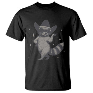 Vintage Raccoon Cowboy T Shirt Cowgirl Trash Panda Western Country TS10 Black Print Your Wear