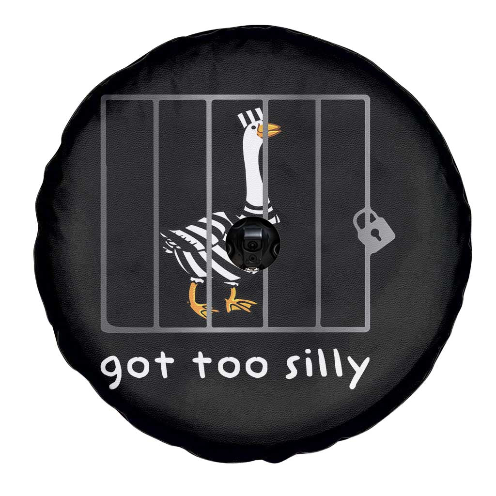 Silly Goose Spare Tire Cover Got Too Silly TS10 Print Your Wear