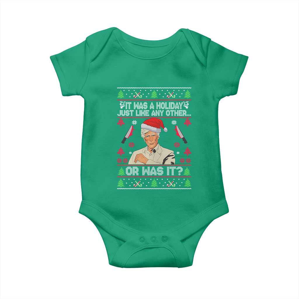 True Crime Ugly Christmas Baby Onesie Funny Holiday Xmas Party TS10 Irish Green Print Your Wear