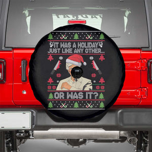 True Crime Ugly Christmas Spare Tire Cover Funny Holiday Xmas Party TS10 Black Print Your Wear