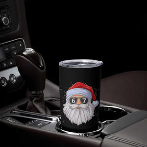 Six Seven 67 Christmas Meme Tumbler Cup Funny Brainrot Santa Claus Gen Alpha Slang TS10 Print Your Wear