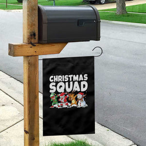 Christmas Squad Garden Flag Santa Dabbing Elf Family Matching Pajamas TS10 Print Your Wear