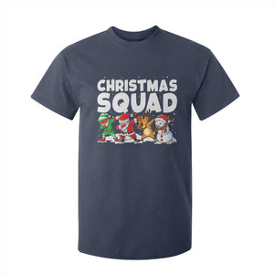 Christmas Squad T Shirt For Kid Santa Dabbing Elf Family Matching Pajamas TS10 Navy Print Your Wear