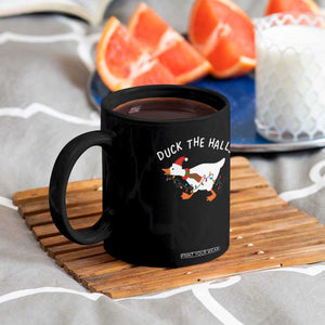 Funny Christmas Silly Goose Coffee Mug Funny Duck the Halls TS10 Print Your Wear