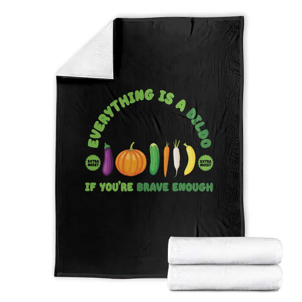 Funny Embarrassing Throw Blanket Naughty Inappropriate Gifts Dirty Adult Humor TS10 Black Print Your Wear