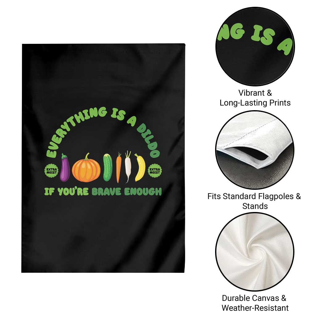 Funny Embarrassing Garden Flag Naughty Inappropriate Gifts Dirty Adult Humor TS10 Print Your Wear