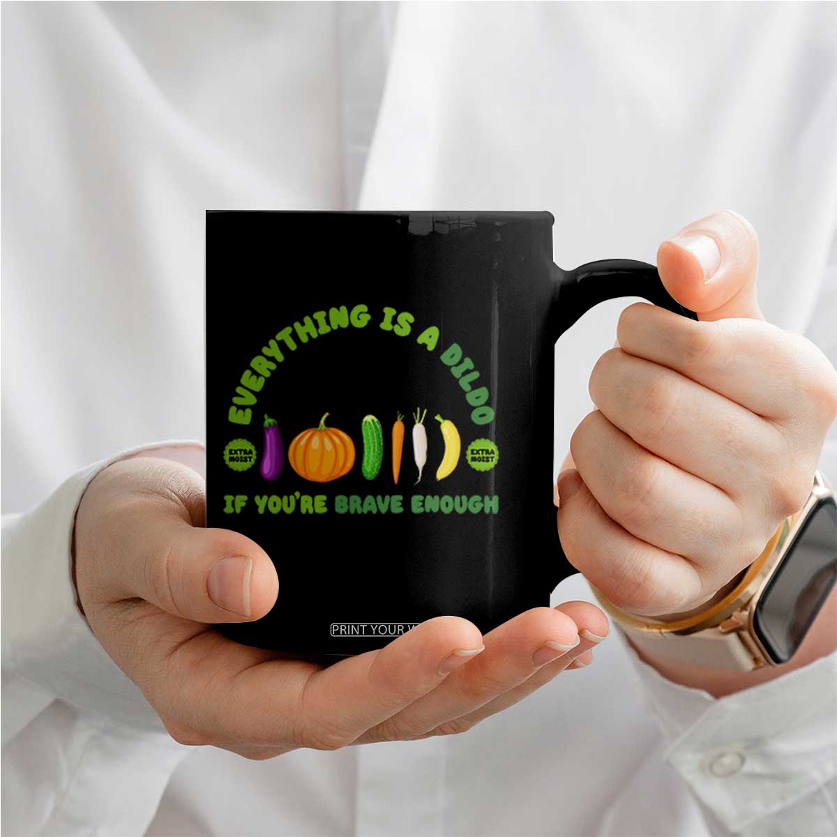 Funny Embarrassing Coffee Mug Naughty Inappropriate Gifts Dirty Adult Humor TS10 Print Your Wear