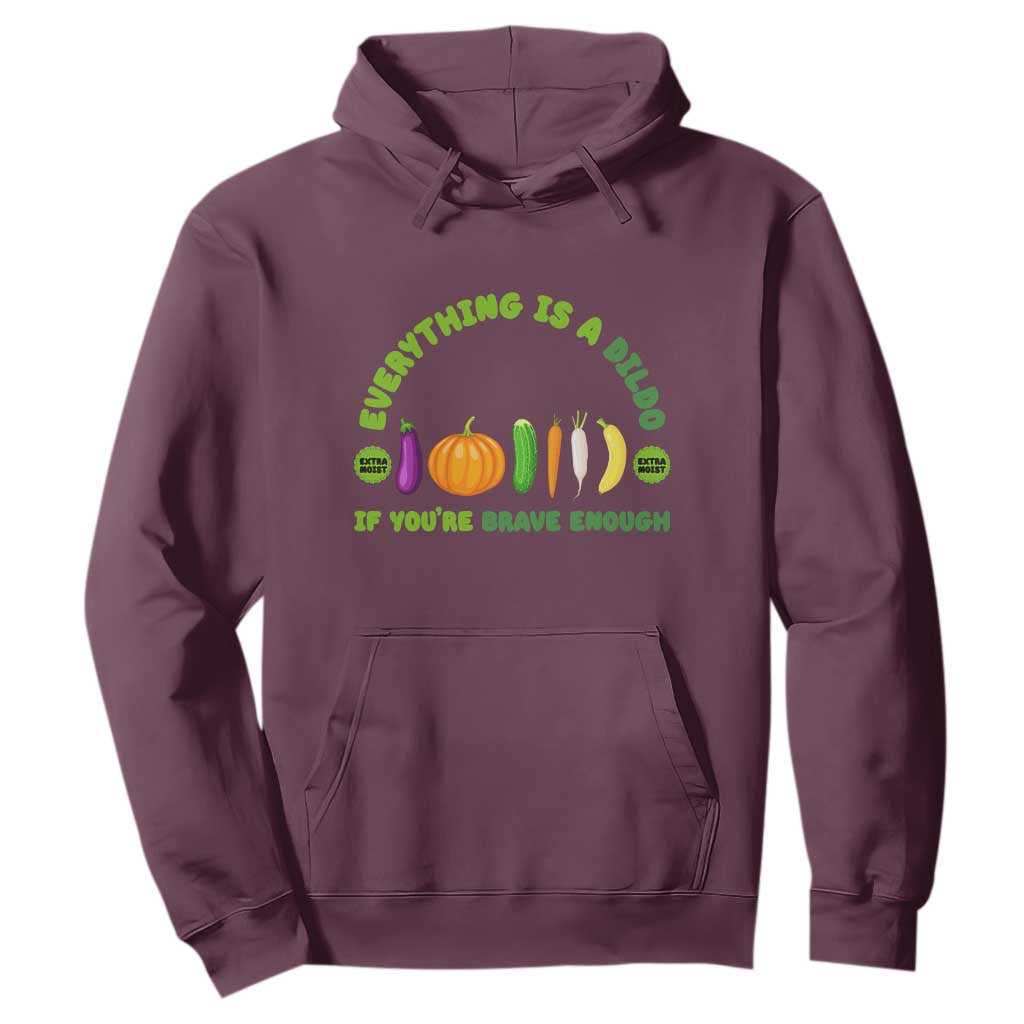 Funny Embarrassing Hoodie Naughty Inappropriate Gifts Dirty Adult Humor TS10 Maroon Print Your Wear